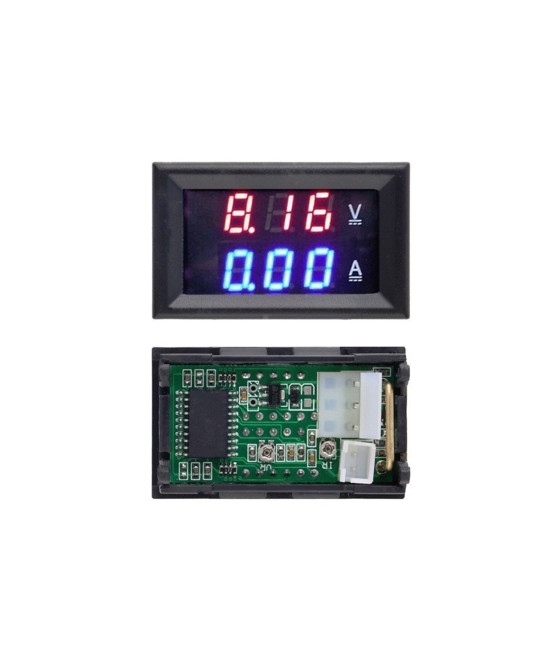 Medidor de Voltaje y corriente DC