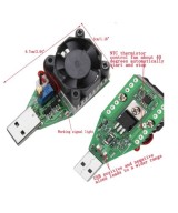 Descargador de corriente 3.7V a 13V 15W