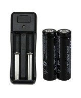 Cargador de baterias de li-Ion 18650, 16340, 14500 de 3.7V