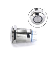 Pulsador con enclavamiento y Luz (NO)