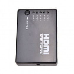 Splitter HDMI de cinco puertos