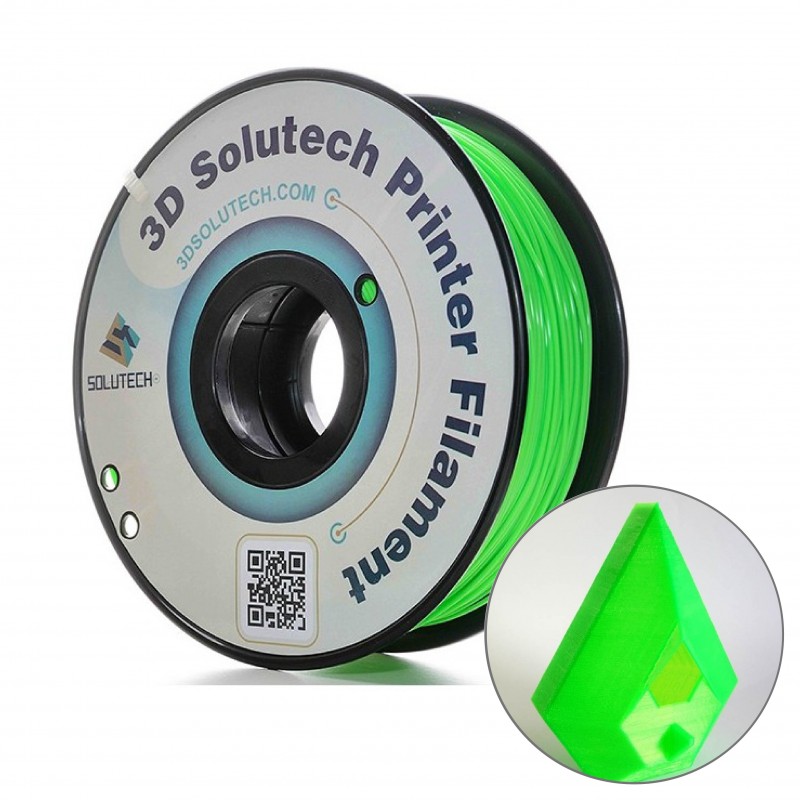 Filamento ABS solutech verde manzana 2.2 lb Filamento ABS solutech verde manzana 2.2 lb