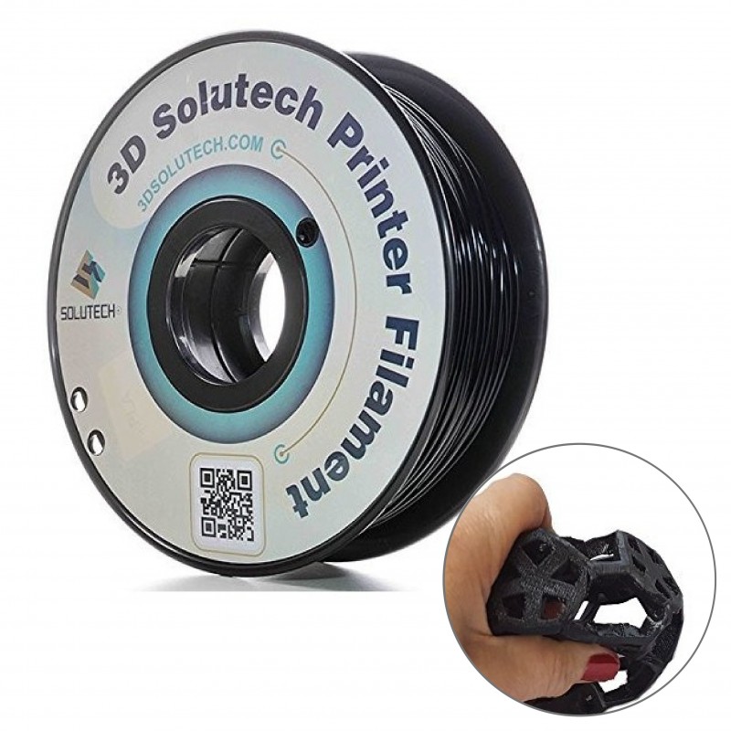Filamento solutec real Negro 2.2 lb Filamento solutec real Negro 2.2 lb