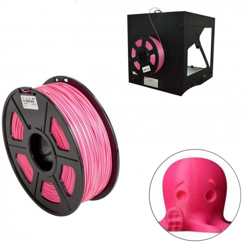 SUNLU, Filamento de ABS rosa 1.75 mm SUNLU, Filamento de ABS rosa 1.75 mm
