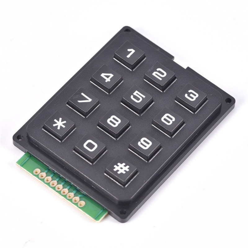 Teclado de 12 teclas Teclado de 12 teclas