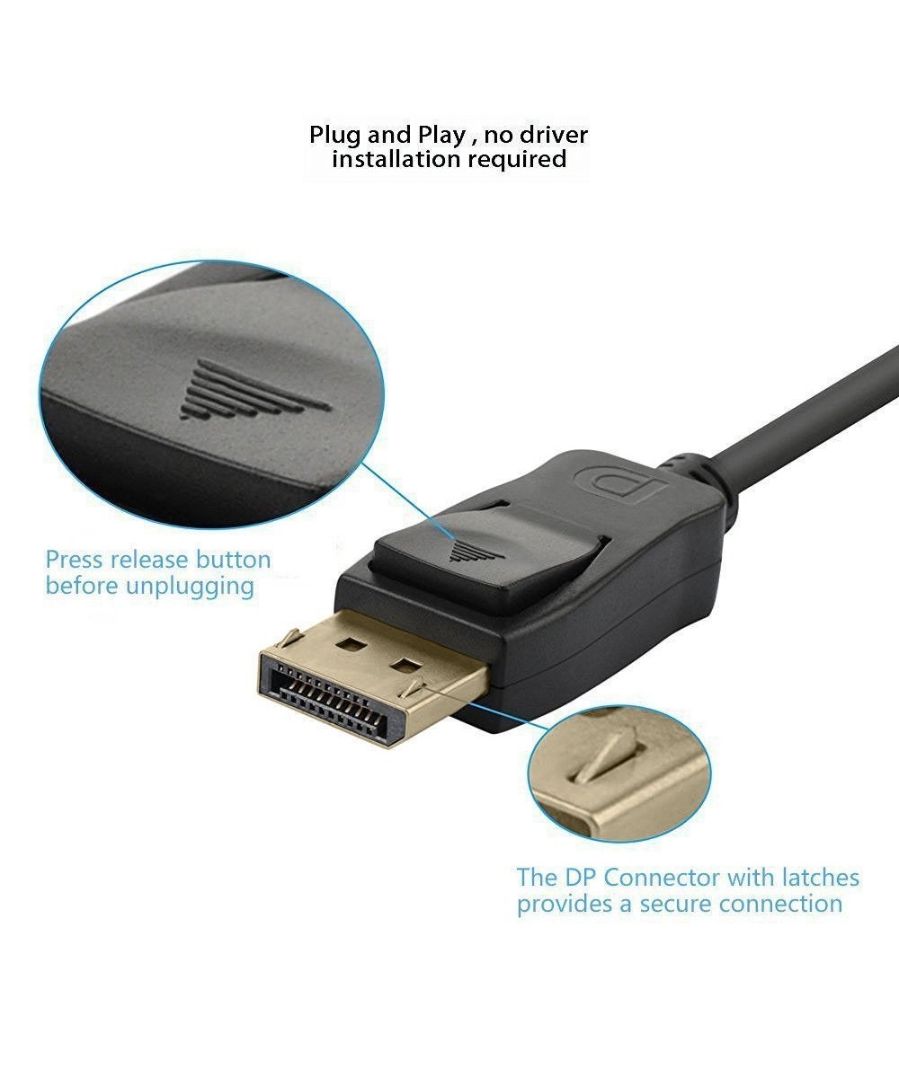 Convertidor de video de Display port a HDMI