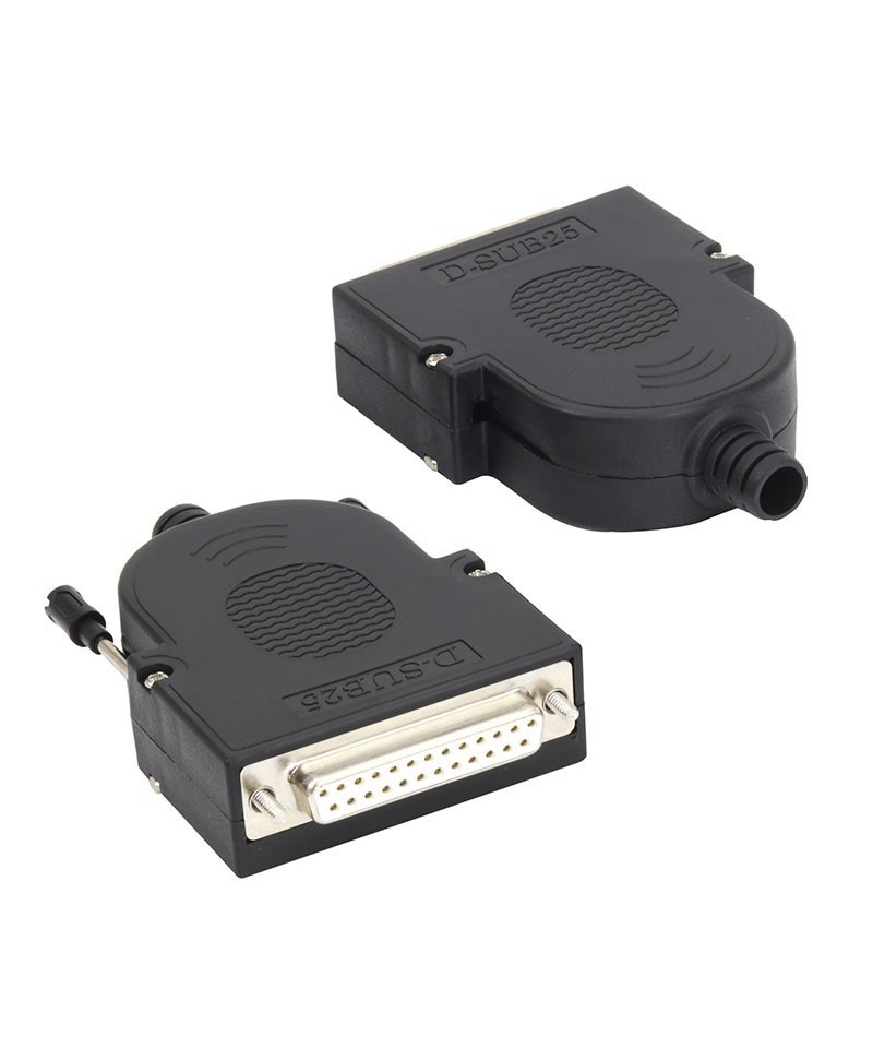 Conector hembra DB25 con tornillos
