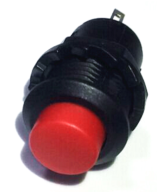 Interruptor push button con bloqueo ON / OFF