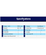 Multimetro autorango, frecuenciometro ZOYI ZT-X