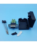 Conector DB9 hembra con tornillos
