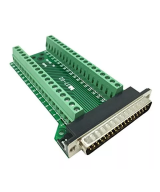 Conector DB37 macho con tornillos