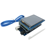 Tarjeta de Desarrollo Mega 2560 R3, Shield y Pantalla Touch 3.2 Pulgadas (Kit)