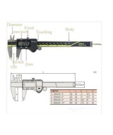 Calibrador vernier electrónico MITUTOYO pie de rey