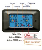 Monitor de energia AC 110V/220V 100A monofasico