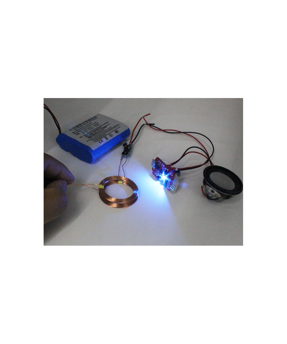 Cargador inalámbrico para desarrollo 5V 1A TX/RX