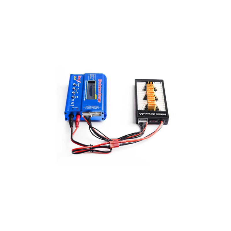 Adaptador de carga multiple para baterías lipo Adaptador de carga multiple para baterías lipo