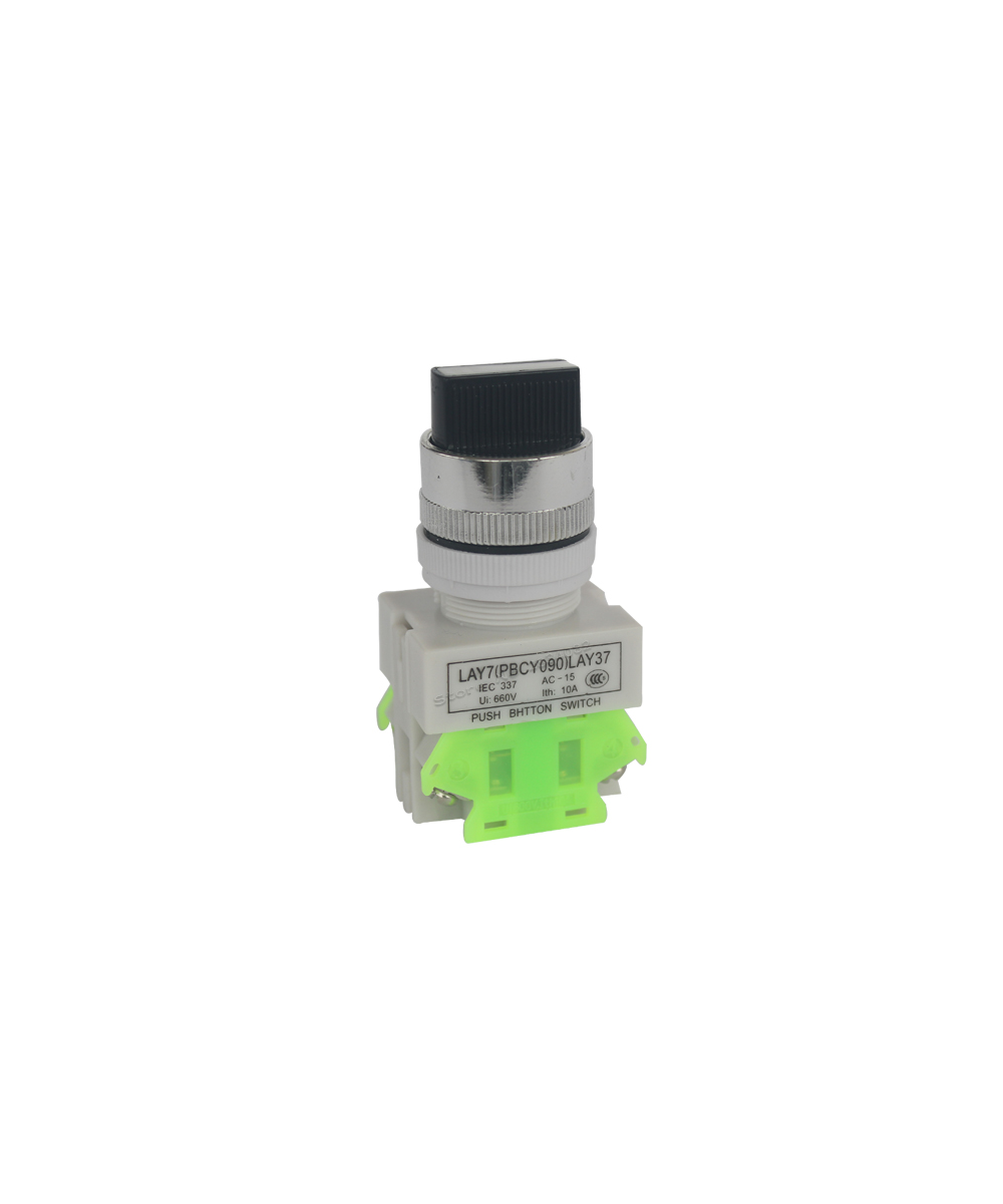 Interruptor rotatorio de tres posiciones