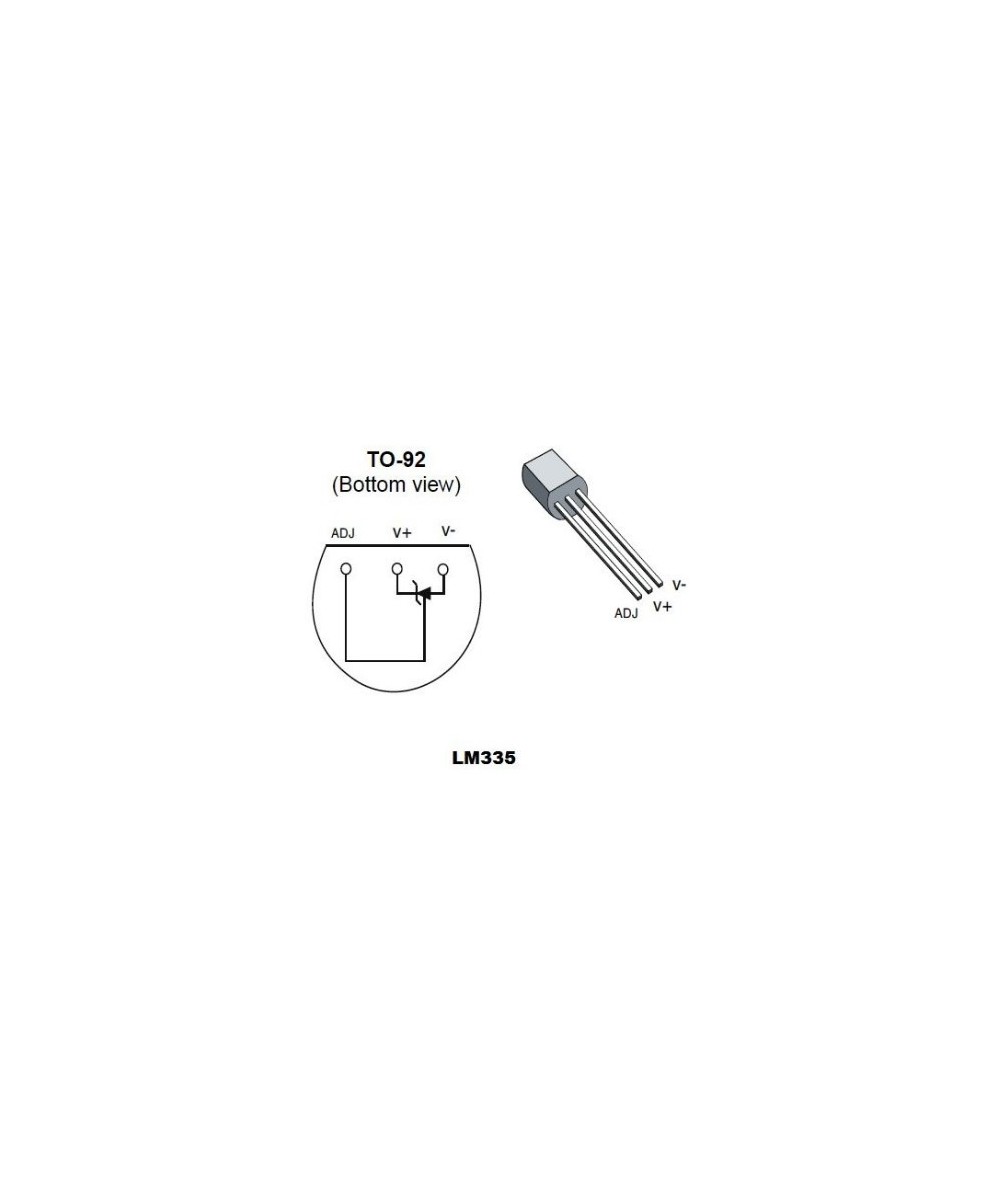 Sensor de temperatura LM35 TO-92