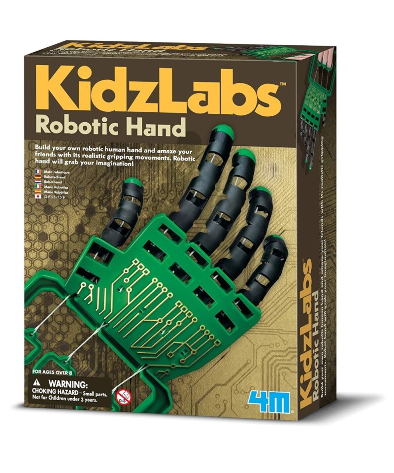 Robot Kids experimento mano robótica