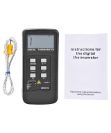 Termómetro digital con termocupla tipo K DM6801A