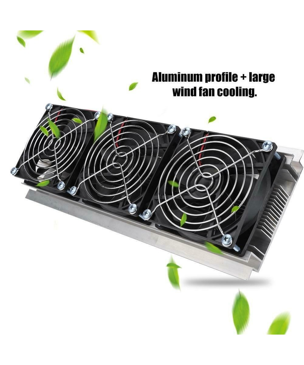 Enfriador para sistema de refrigeración peltier de 3 núcleos 12V 18A 210W