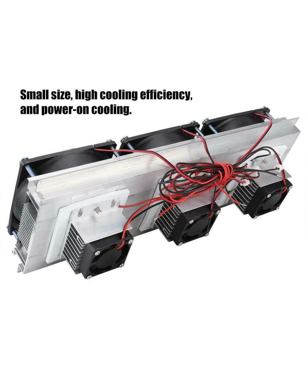 Enfriador para sistema de refrigeración peltier de 3 núcleos 12V 18A 210W