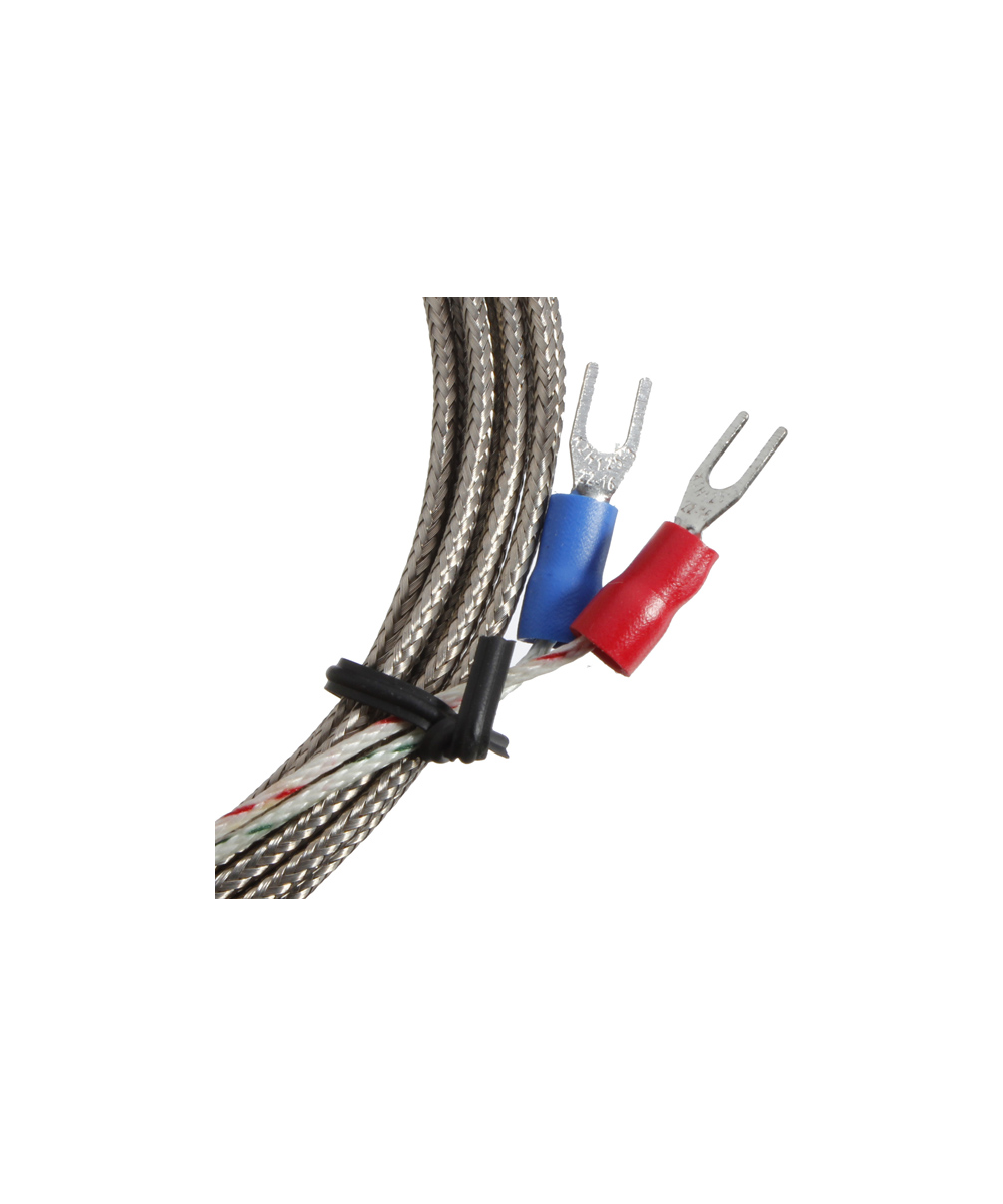 Sonda De Temperatura Tipo K PeakTech TF-40 - Rango -50 A 700°C, Sensor 3 Mm, Para Termómetros Y Multímetros