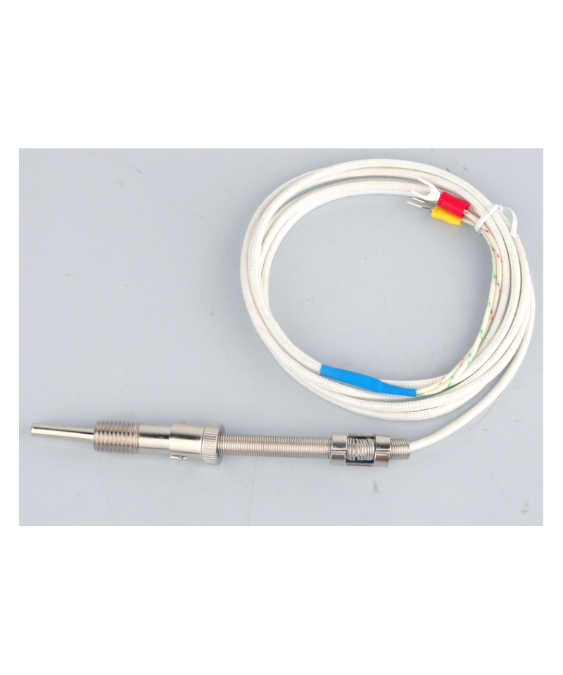 Sonda de temperatura termocupla tipo K WNT-01 2000mm 0-600 grados forro nylon
