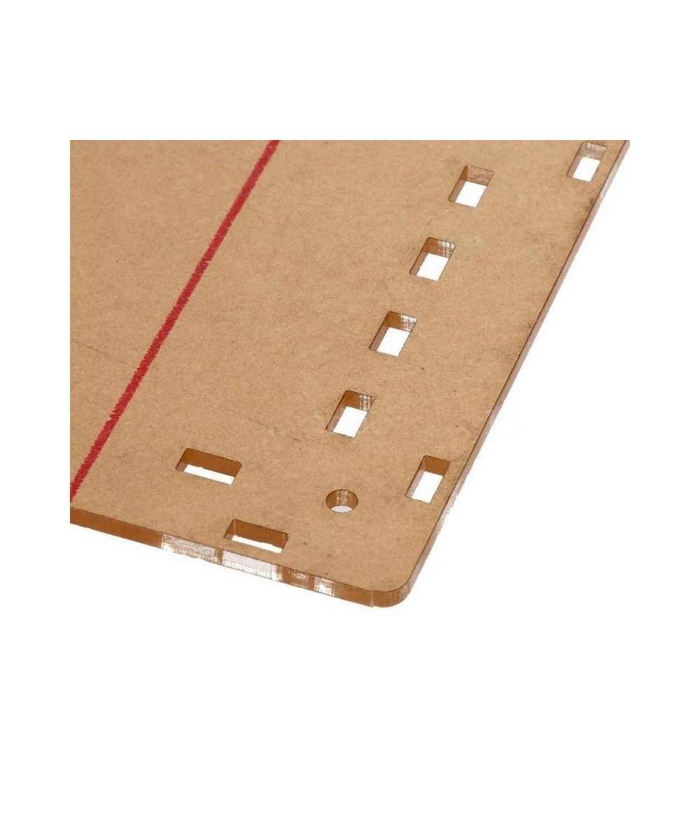 Osciloscopio digital Ensamblado 200Khz con cobertor acrílico y fuente de energia 9V