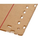 Osciloscopio digital Ensamblado 200Khz con cobertor acrílico y fuente de energia 9V