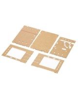 Osciloscopio digital Ensamblado 200Khz con cobertor acrílico y fuente de energia 9V