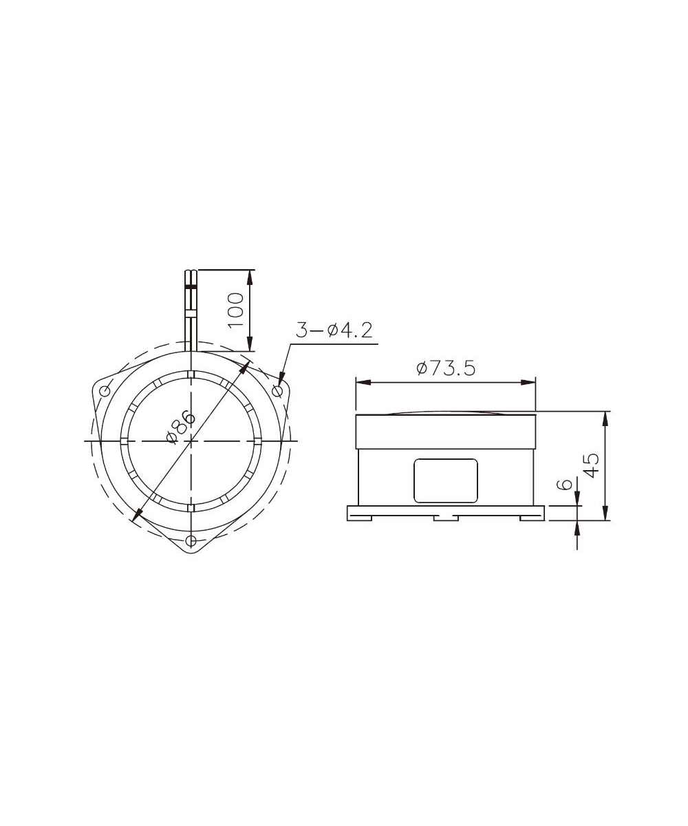 Buzzer activo 110V TEND TBN-110