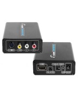 Convertidor de HDMI a RCA y S-Video