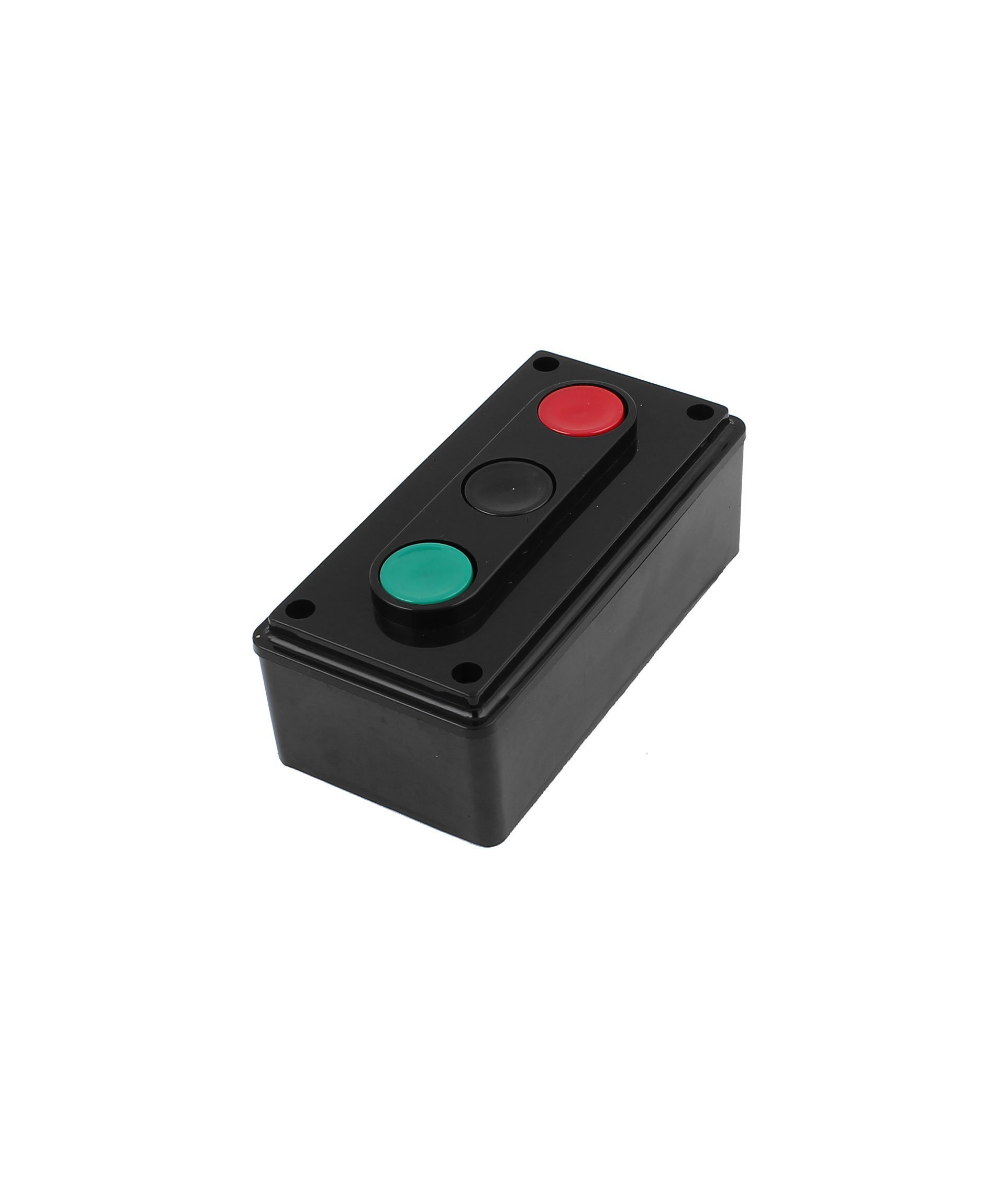 Interruptor industrial de tres botones