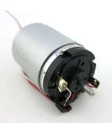 Motor 12VDC alto torque con polea
