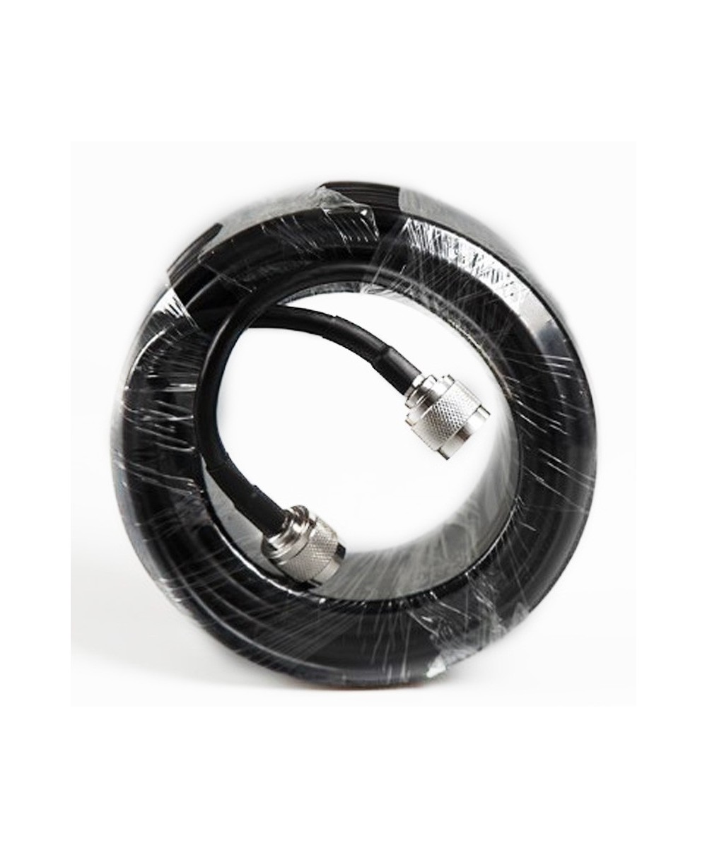 Cable RG8 con conector RF TIPO N macho 20M