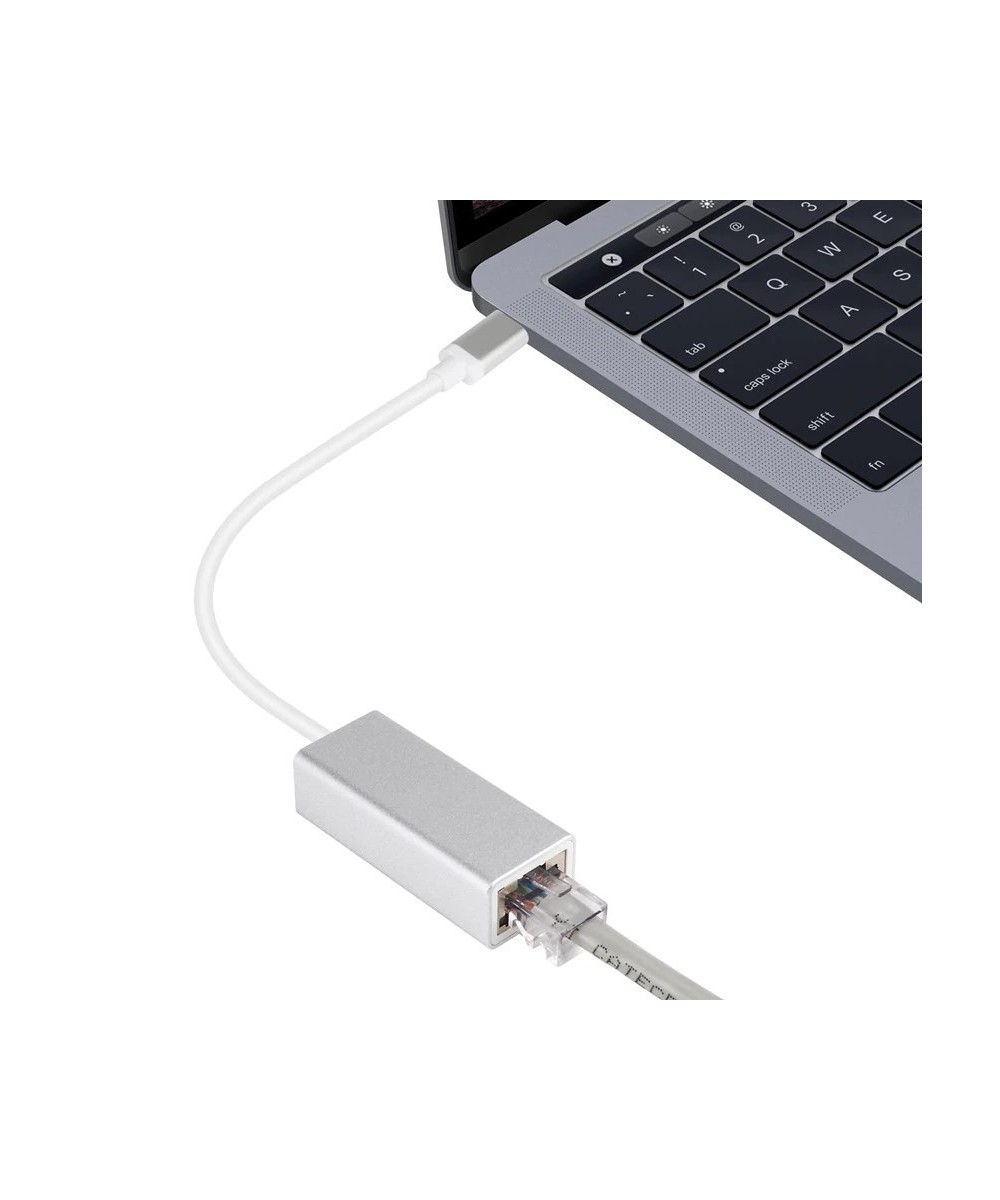 Adaptador USB-C a RJ45 para MAC 10/100/1000M