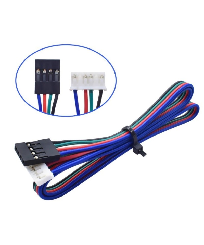 Jumper de conexion para motor paso a paso terminal Dupont 1 metro