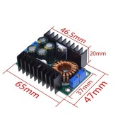 Regulador / Estabilizador descendente de voltaje 5-40v a 1.2-35v 300W 9A XL4016