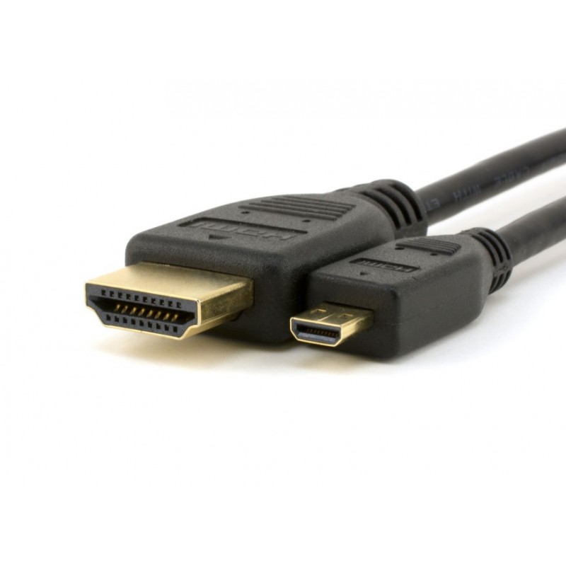 Cable Trenzado Micro HDMI a HDMI de 1, 3 y 5 metros, transmite