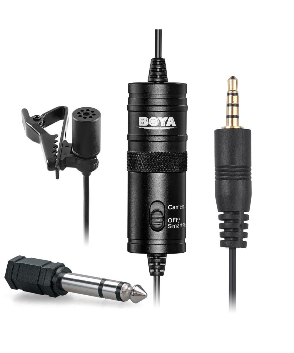 Micrófono lavalier para celular y cámaras BOYA