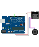Modulo reproductor de audio MP3 DFPlayer mini para arduino