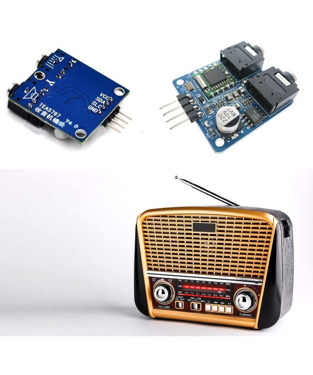 Modulo de Radio FM Estereo TEA5767 76-108MHZ