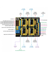 Shield controlador de motor para CNC V3