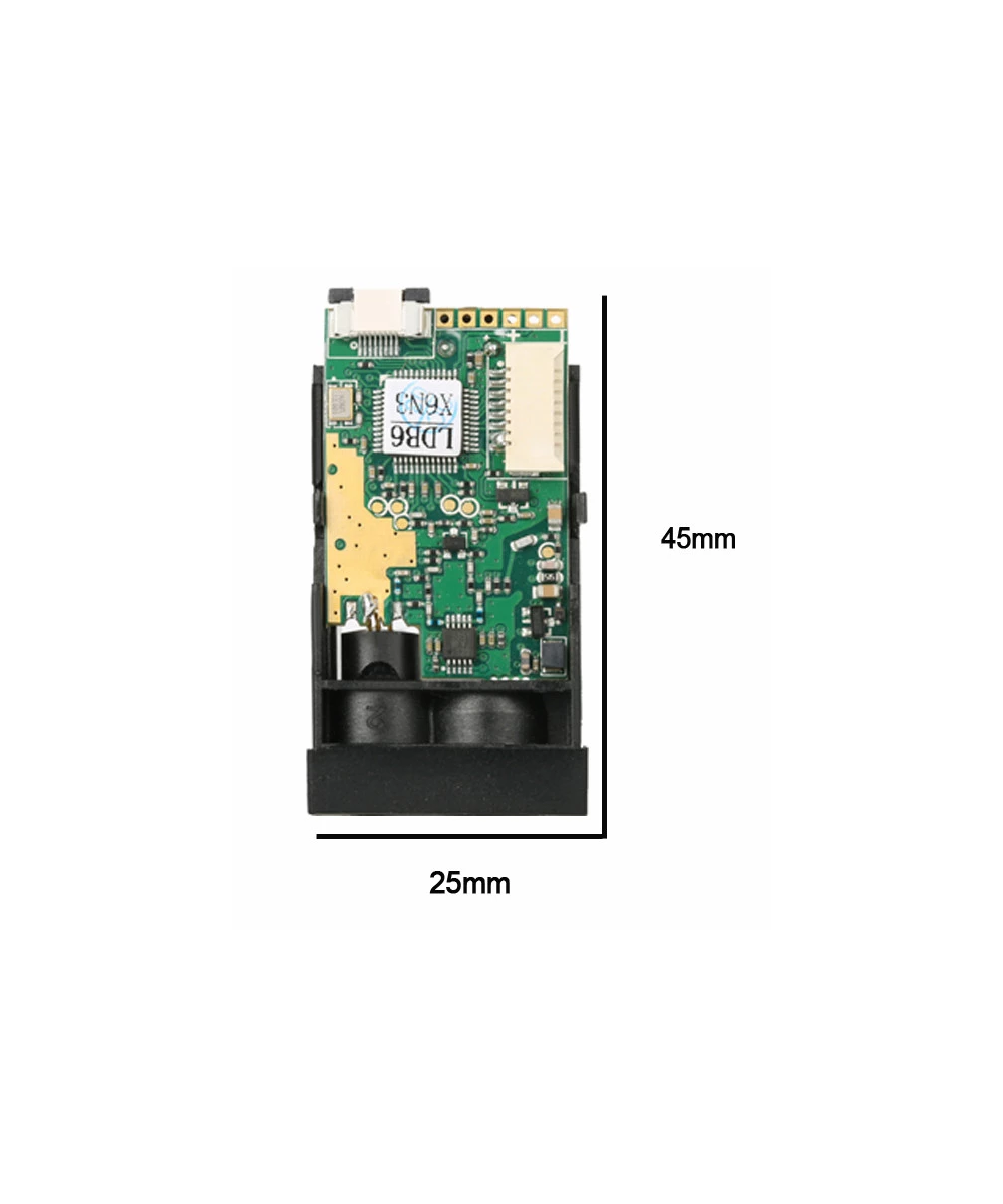 Sensor de distancia láser M88 50m con módulo USB a Serial TTL PL2303