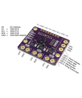 Sensor de voltaje y corriente de tres canales I2C INA3221