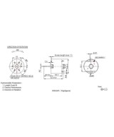 Mini Motor DC MDN 3800RPM