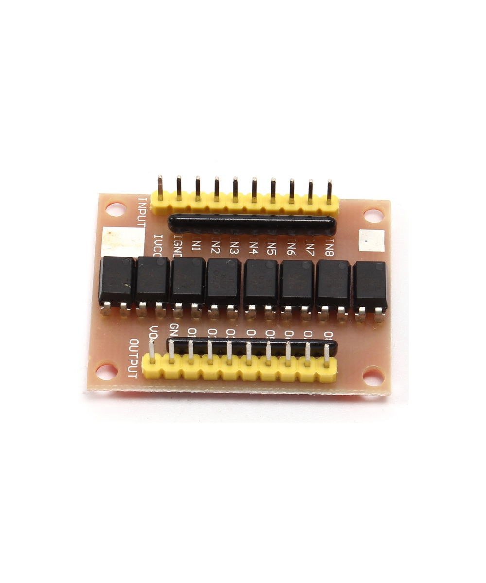 Modulo optoaislador 12V 8 canales
