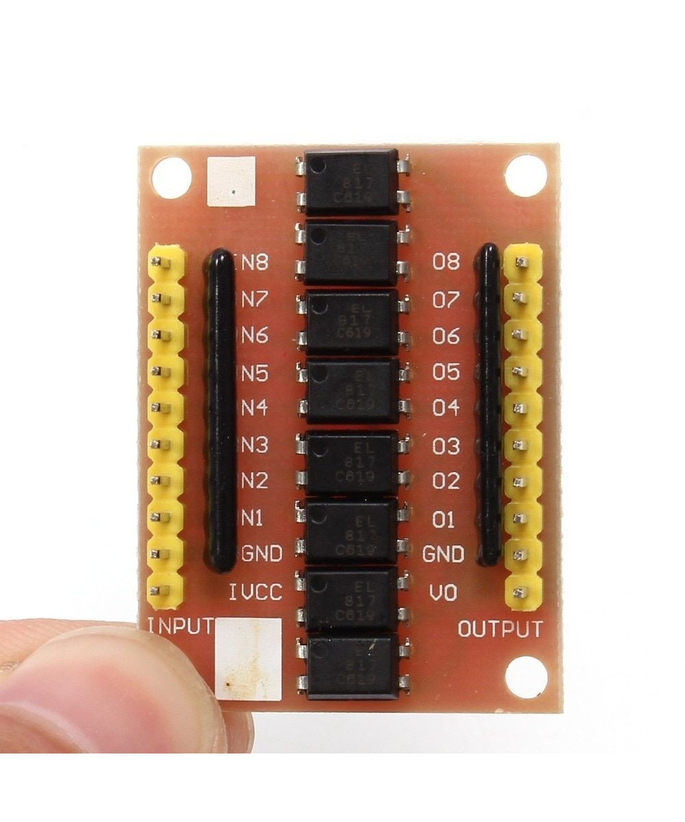 Modulo optoaislador 12V 8 canales