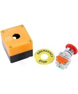 Boton tipo hongo parada de emergencia